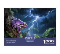 Puzzle Rompicapo Poison Dart Frog 1000 Pezzi in Cartone Per Adulti Per Tempo Libero Rompicapo Idea Regalo 70x50cm/1000pcs