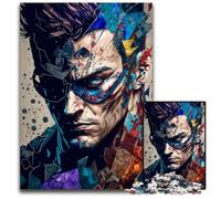 Puzzle "Romputo l'eroe" per adulti, puzzle da 1000 pezzi per adulti, rompicapo impegnativo per adolescenti, divertente serata di giochi in famiglia, 26X38CM/10,23x14,96 pollici.