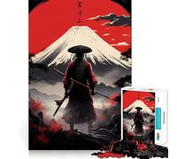Puzzle Ronin che contempla il Fuji per adulti, 1000 pezzi, gioco di abilità mentale, hobby tranquillo, design, assemblaggio, regalo per le vacanze (38x52cm)