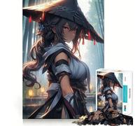 Puzzle Ronin Samurai da 1000 pezzi per adolescenti, giocattolo stimolante per l'intelletto, rilassante, di alta qualità, regalo per le vacanze (50x75cm)