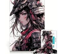 Puzzle RONIN SAMURAI GIRL per adolescenti, 1000 pezzi, gioco di abilità mentale, svago leggero, design da assemblare, regalo di alta qualità (50x75cm)