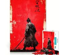 Puzzle Ronin Silhouette da 1000 pezzi per adulti, ideale per migliorare la memoria, alleviare l'ansia, assemblare e creare un'attività artistica (38x52cm)