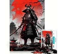 Puzzle Ronin Warrior da 1000 pezzi per adulti, migliora la memoria, divertimento rilassante, bordi affilati, regalo per le vacanze (38x26cm)