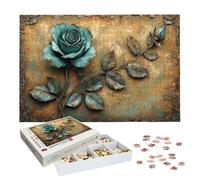 Puzzle Rosa, Puzzle 2000 Pezzi per Adulti, Decor, Regalo Donna/Uomo -2045 | Legno, Scatola Colorata, 100x71cm, Spessore 2 mm, Impegnativa, Decorazioni Casa, Regalo
