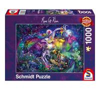 Puzzle Rose Cat Khan - Circo Notturno Estivo - 1000 pz - Schmidt 57586