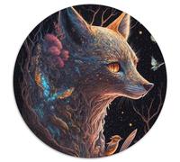 Puzzle rotondo da 1000 pezzi Spirits of Nature, per adulti, perfetto per decorare casa e ufficio, feste, compleanni e regali di Natale (67,5x67,5cm)