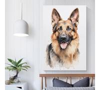 Puzzle Rottweiler, cane detective, decorazione unica per la casa, carta, puzzle rettangolare per adulti, adolescenti, regali per la festa della mamma, 1000 pezzi (75x50 cm)