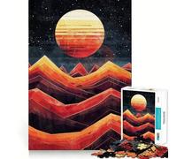 Puzzle Ruby Ridges da 1000 pezzi per ragazzi, gioco di logica stimolante, momento di relax, bordi trasparenti, regalo creativo (38x52cm)