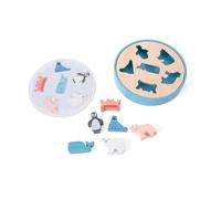 Puzzle sagomato in legno per bambini