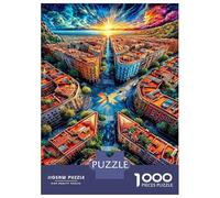 Puzzle Sagrada Familia 1000 Pezzi | Difficile E Sfidante | Giochi Di Puzzle E Decorativo Per Casa 52x38cm/1000pcs