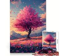 Puzzle Sakura Dreamscape da 1000 pezzi per ragazzi, gioco di puzzle per allenare la mente, gioco di gruppo, arte, assemblaggio, regalo classico (50x75cm)