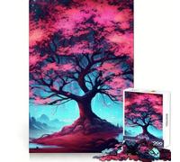 Puzzle Sakura Dreamscape Giappone per ragazzi, 1000 pezzi, gioco di logica, lento, divertente, taglio perfetto, sorpresa di compleanno (38x26cm)