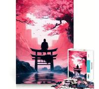 Puzzle Sakura Light da 1000 pezzi per ragazzi, gioco di logica, silenzioso e divertente, taglio liscio, regalo perfetto (38x52cm)