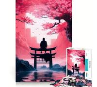 Puzzle Sakura Light per adolescenti, 1000 pezzi, gioco per allenare la mente, rilassante, artistico, da assemblare, (38x26cm)