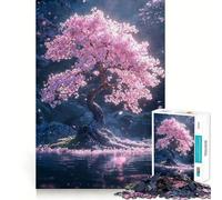 Puzzle Sakura No Yume da 1000 pezzi per ragazzi, gioco di logica, svago e divertimento, taglio liscio, regalo speciale (50x75cm)