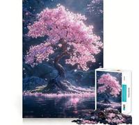 Puzzle Sakura No Yume per ragazzi, 1000 pezzi, stimola la memoria, allevia la tensione, bordi netti, opera d'arte (38x26cm)