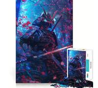 Puzzle Sakura Samurai Chronicles da 1000 pezzi per adulti, gioco di logica fine, per il tempo libero, con bordi definiti, oggetto da collezione (38x52cm)