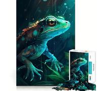Puzzle Salamandra da 1000 pezzi per adolescenti, giocattolo antistress, taglio di alta qualità, (50x75cm)