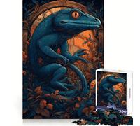 Puzzle Salamandra Fantasioso da 1000 Pezzi per Adulti Gioco di Logica Fine Tempo Libero Bordo Preciso Opera d'Arte Da Collezione (38x52cm)