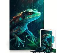 Puzzle Salamandra, grazioso puzzle per ragazzi, 1000 pezzi, gioco di abilità mentale, svago rilassante, design da assemblare, regalo di alta qualità (38x26cm)