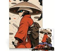 Puzzle Samurai Cyborg per ragazzi, 1000 pezzi, gioco di abilità mentale, svago leggero, design da assemblare, regalo di alta qualità (38x26cm)