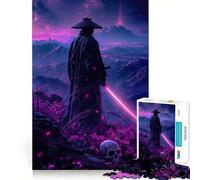 Puzzle SAMURAI da 1000 pezzi per ragazzi, gioco di logica solido, divertimento rilassante, taglio di precisione, (38x52cm)