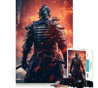 Puzzle Samurai Fire per adulti, 1000 pezzi, gioco di abilità mentale, hobby tranquillo, design, assemblaggio, regalo per le vacanze (38x52cm)