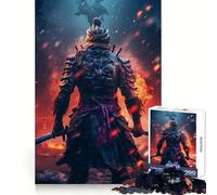 Puzzle Samurai Fire per ragazzi, 1000 pezzi, stimola la memoria, allevia la tensione, bordi precisi, opera d'arte (38x26cm)