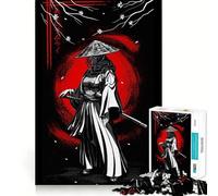 Puzzle Samurai Giappone da 1000 pezzi per adolescenti, ideale per rafforzare la memoria, per un divertimento rilassante e di qualità, regalo perfetto (38x52cm)