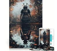 Puzzle Samurai Giappone da 1000 pezzi per ragazzi, gioco di logica e abilità, divertimento rilassante, tagli precisi, (38x52cm)