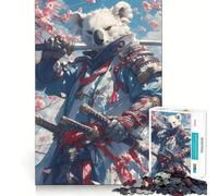 Puzzle Samurai Koala da 1000 pezzi per adolescenti, ideale per rafforzare la memoria, per un divertimento rilassante e di qualità, regalo perfetto (50x75cm)