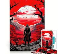 Puzzle Samurai Yokai da 1000 pezzi per adulti, puzzle rilassante per la mente, arte da assemblare, (50x75cm)