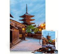 Puzzle Sannen Zaka Kyoto per ragazzi, 1000 pezzi, con immagini nitide e divertenti, ideale per decorare la parete (50x75cm)