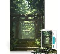 Puzzle "Santuario della Serenità" per adolescenti, 1000 pezzi per l'esercizio mentale, attività per la casa, taglio di precisione, decorazione murale 38x26cm