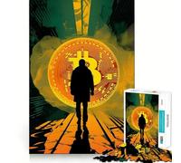 Puzzle Satoshis Vision da 1000 pezzi per adulti, gioco intelligente e divertente per la casa, bordi lisci, oggetto da collezione (38x26cm)