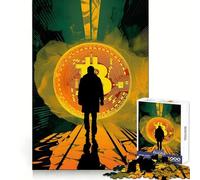 Puzzle Satoshis Vision da 1000 pezzi per ragazzi, ideale per migliorare la memoria, per un divertimento facile e rilassante, con taglio preciso, perfetto per decorare le pareti (50x75cm)