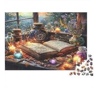 Puzzle Scala Bagliore Floreale 1000 Pezzi 52x38cm Carta Riciclata per Adulti Gioco Difficile Sfidante Decompressione Divertimento Casa Regalo