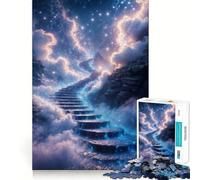 Puzzle "Scala per il Paradiso" per adulti, 1000 pezzi, gioco intelligente, antistress, da assemblare, regalo speciale 50x75cm