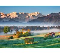Puzzle Schmidt Garmisch Partenkirchen - Murnauer Moos 1000 pezzi