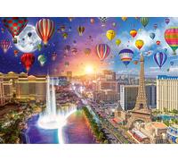 Puzzle SCHMIDT giorno e notte: Las Vegas, 1000 pezzi