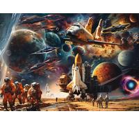 Puzzle fascino del viaggio spaziale 1000 pezzi