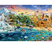 Puzzle Schmidt Regno degli Animali 1000 Pezzi