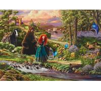 Puzzle SCHMIDT Ribelle - The Brave: Merida 1000 pezzi