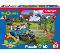 Puzzle SCHMIDT Giganti Preistorici 60 pezzi con figurina