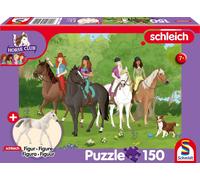 Puzzle Schmidt Schleich gita nella natura 150 pezzi + figurina