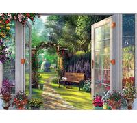 Puzzle SCHMIDT Sguardo sul giardino incantato - 1000 pezzi