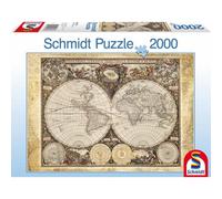 Puzzle Schmidt Spiele 58178 2000 pezzi Carte