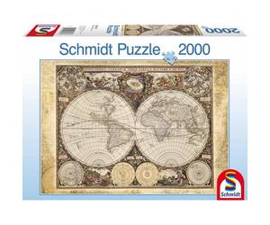 Puzzle Schmidt Spiele 58178 2000 pezzi Carte