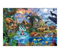 Puzzle Schmidt Spiele 58866 Animali Multicolori 1000 Pezzi