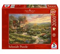 Schmidt Spiele Puzzle 59629 Thomas Kinkade, Vigneti, Puzzle da 2000 pezzi
